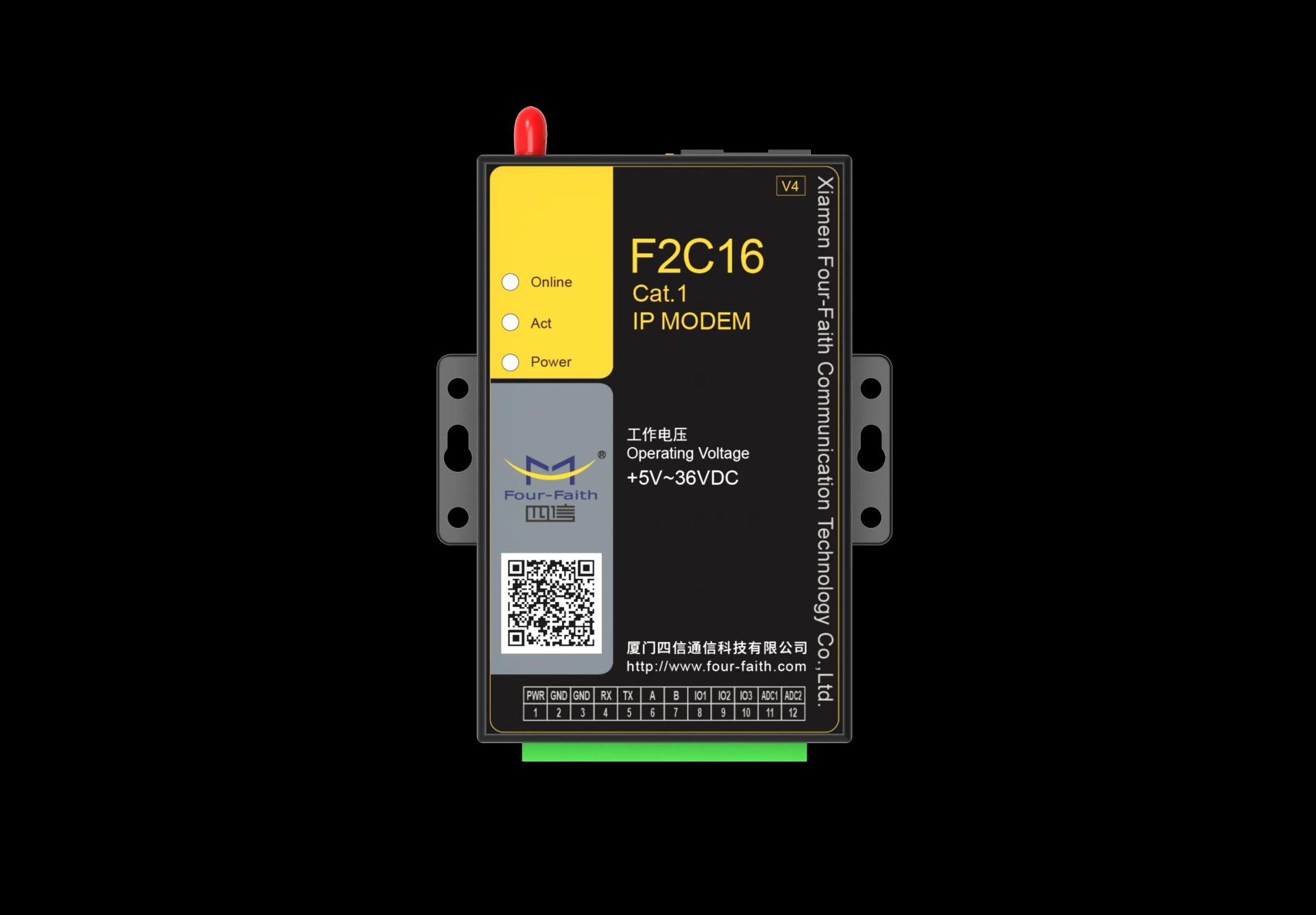 F2X16 V4 IP
 Modem