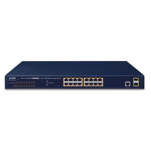 IGS-1600T Industrial 16-Port 10/100/1000T Ethernet Switch - Planet  Technology USA